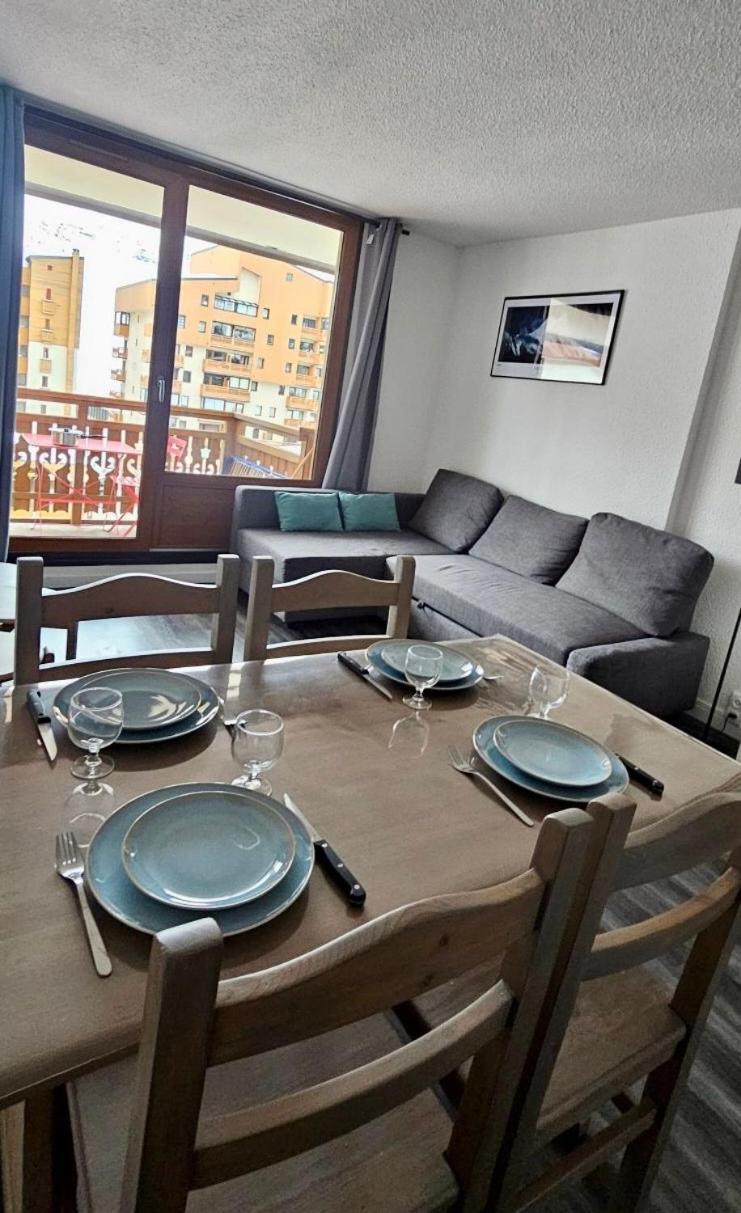 Val Thorens Studio 4 Pers Residence La Roche Blanche Екстер'єр фото